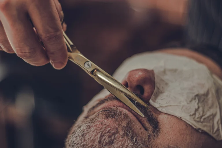 Corte de barba feito na Apolo Barbearia